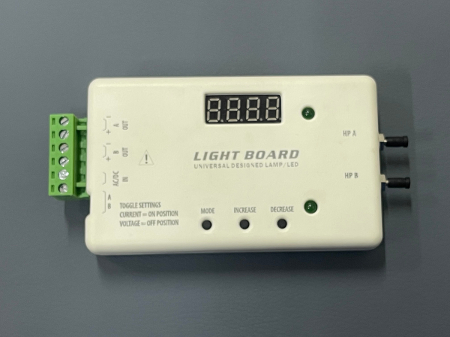 Плата источника света для двух оптических ламп Н.Р