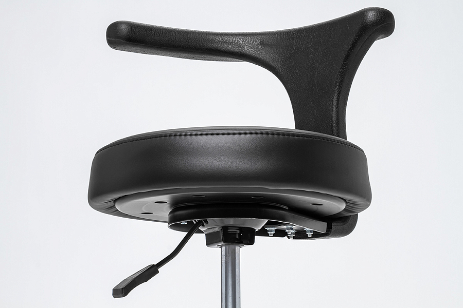 Стул ассистента с абдоминальным упором в мягкой обивке - Фото 3